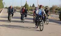 همایش دوچرخه سواری خانوادگی کارکنان شرکت توزیع نیروی برق شمال استان بزرگداشت شهدای مدافع حرم 